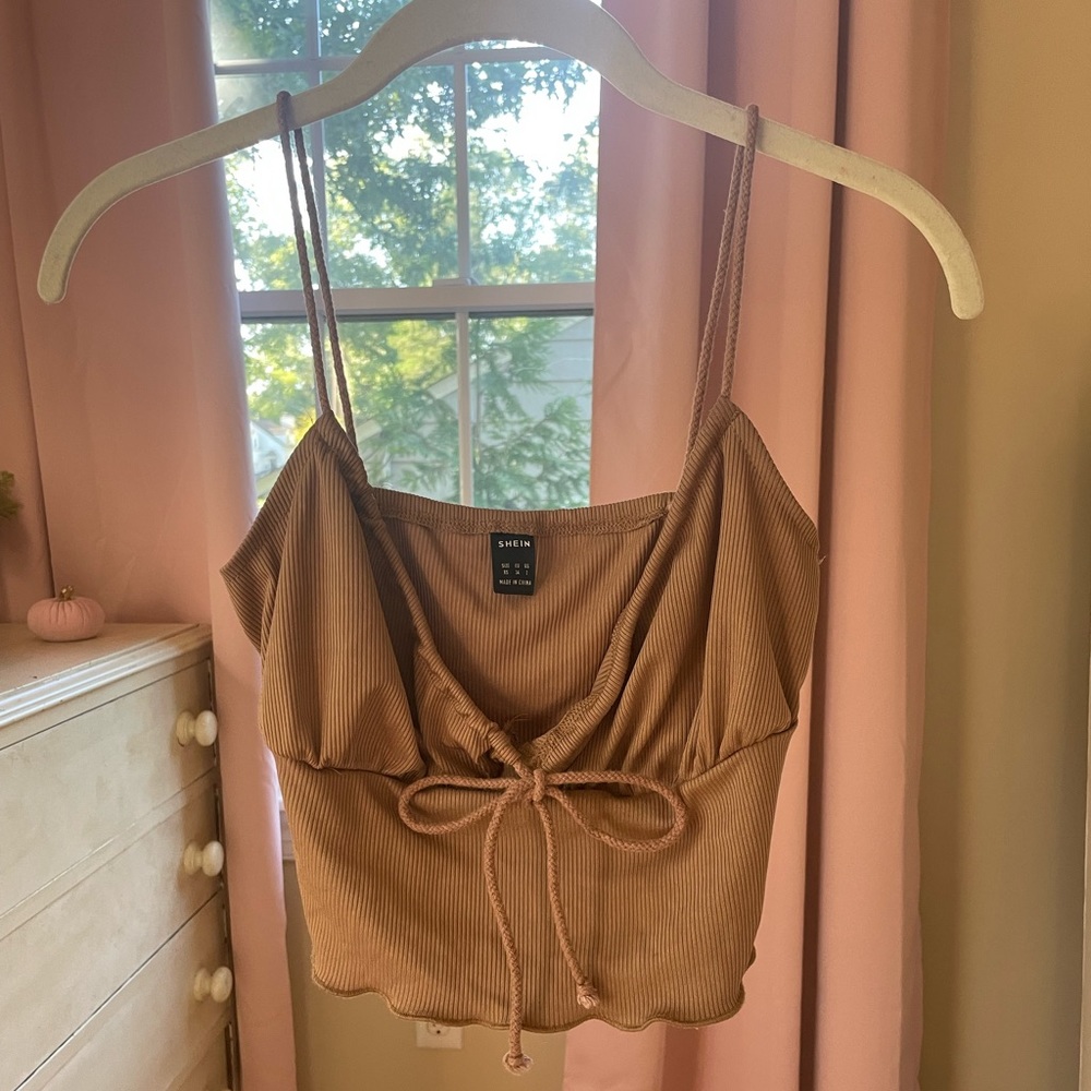Brown Tank Top